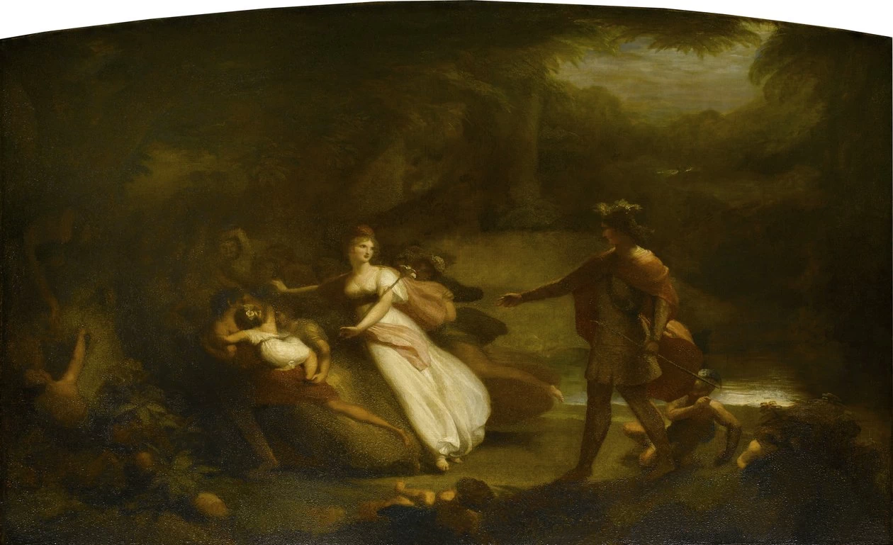 La contesa di Oberon e Titania per il ragazzo indiano - Collezione Sir John Soane's Museum
